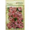 Petaloo - Botanica Collection - Floral Embellishments - Vintage Velvet Dogwoods - Antique Red