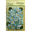 Petaloo - Botanica Collection - Floral Embellishments - Cherry Blossom - Light Teal