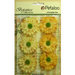 Petaloo - Botanica Collection - Floral Embellishments - Gerber Daisy - Yellow