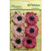 Petaloo - Botanica Collection - Floral Embellishments - Anenome - Light Pink
