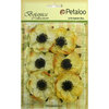 Petaloo - Botanica Collection - Floral Embellishments - Anenome - Yellow
