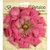 Petaloo - Textured Elements Collection - Floral Embellishments - Burlap Blossom - Large - Fuchsia