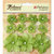 Petaloo - Burlap and Canvas Collection - Floral Embellishments - Burlap Flowers - Pistachio