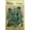 Petaloo - Burlap and Canvas Collection - Floral Embellishments - Dogwood - Canvas - Antique Blue