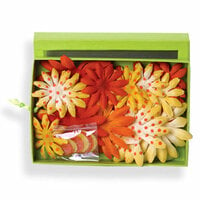 Petaloo - Tutti Fruitti Collection - Flowers - Daisy Box Blend - Large - Yellow and Orange
