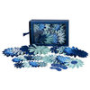 Petaloo - Blue Crush Collection - Flowers - Daisy Box Blend - Large - Light Blue and Dark Blue