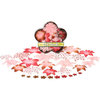 Petaloo - Yummy Cupcake Collection - Flowers - Dahlia Box Blend - Large - Pink and Red