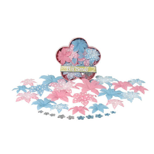 Petaloo - It's Magic Princess Disney Collection - Flowers - Dahlia Box Blend - Small - Pink and Blue