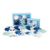 Petaloo - Flora Doodles Collection - Handmade Flowers - Value Pack - Glittered Daisy Blend - Winter, CLEARANCE