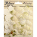 Petaloo - Textured Collection - Mixed Layering Flowers - Ivory