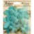 Petaloo - Textured Collection - Mixed Layering Flowers - Teal