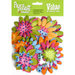 Petaloo - Flora Doodles Collection - Layering Fabric Flowers - Hula Monkey