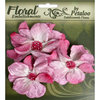 Petaloo - Chantilly Collection - Velvet Wild Roses - Mauve