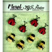 Petaloo - Devon Collection - Glitter Critters - Bees and Ladybugs