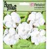 Petaloo - Flora Doodles Collection - Velvet Wild Roses - Small - White