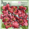 Petaloo - Flora Doodles Collection - Velvet Hydrangeas - Burgundy