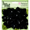 Petaloo - Flora Doodles Collection - Velvet Hydrangeas - Black