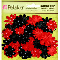Petaloo - Flora Doodles Collection - Mulberry Flowers - Mini - Delphiniums - Its Magic
