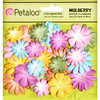 Petaloo - Flora Doodles Collection - Mulberry Flowers - Mini - Delphiniums - Pastels