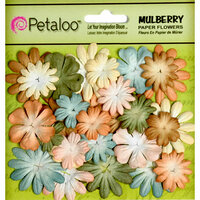 Petaloo - Flora Doodles Collection - Mulberry Flowers - Mini - Delphiniums - Vintage Victorian
