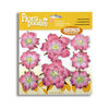 Petaloo - Flora Doodles Collection - Flowers - Mulberry Paper Wild Roses - Pink, CLEARANCE