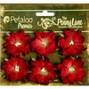 Petaloo - Penny Lane Collection - Floral Embellishments - Wild Roses - Mulberry Street - Red