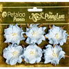 Petaloo - Penny Lane Collection - Floral Embellishments - Wild Roses - Mulberry Street - Baby Blue
