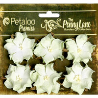 Petaloo - Penny Lane Collection - Floral Embellishments - Wild Roses - Mulberry Street - Green