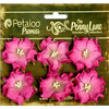Petaloo - Penny Lane Collection - Floral Embellishments - Wild Roses - Mulberry Street - Fuschia