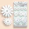 Petaloo - Celebrations Collection - Paper Flowers - Pearl Daisies - Wedding White
