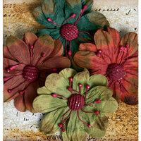 Petaloo - Darjeeling Collection - Floral Embellishments - Wild Flower