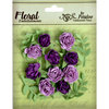 Petaloo - Devon Collection - Petites Mini Rose - Lavender and Purple