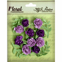 Petaloo - Devon Collection - Petites Mini Rose - Lavender and Purple