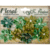 Petaloo - Darjeeling Collection - Floral Embellishments - Dahlias - Teastained Greens
