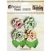 Petaloo - Darjeeling Collection - Floral Embellishments - Frosted Roses - Pistachio