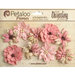 Petaloo - Printed Darjeeling Collection - Floral Embellishments - Wild Blossoms - Medium - Pink