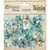 Petaloo - Printed Darjeeling Collection - Floral Embellishments - Mini - Aqua