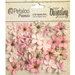 Petaloo - Printed Darjeeling Collection - Floral Embellishments - Mini - Pink
