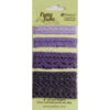 Petaloo - Flora Doodles Collection - Fancy Trims - Crochet Lace - Purple