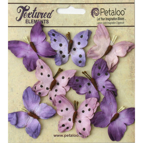 Petaloo - Darjeeling Collection - Butterflies - Teastained Purple
