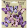 Petaloo - Darjeeling Collection - Butterflies - Teastained Purple
