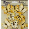 Petaloo - Darjeeling Collection - Butterflies - Teastained Yellow