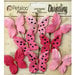 Petaloo - Darjeeling Collection - Butterflies - Teastained Pink