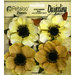 Petaloo - Darjeeling Collection - Floral Embellishments - Anenome - Yellow