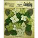 Petaloo - Darjeeling Collection - Floral Embellishments - Hydrangeas - Green