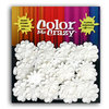 Petaloo - Color Me Crazy Collection - Mulberry Paper Flowers - Mini Delphiniums - White