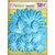 Petaloo - Color Me Crazy Collection - Core Matched Mulberry Paper Flowers - Marine Blue