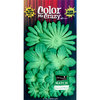 Petaloo - Color Me Crazy Collection - Core Matched Mulberry Paper Flowers - Shamrock