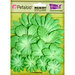 Petaloo - Color Me Crazy Collection - Core Matched Mulberry Paper Flowers - Lime