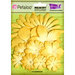 Petaloo - Color Me Crazy Collection - Core Matched Mulberry Paper Flowers - Tulip Yellow